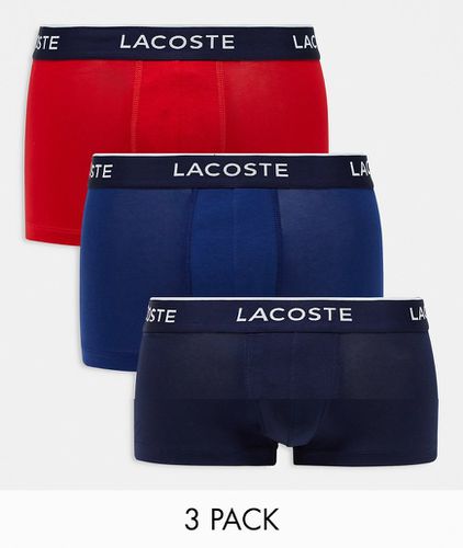 Confezione da 3 boxer aderenti - Lacoste - Modalova