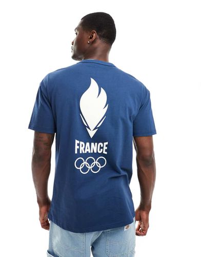 Squadra Francia Olimpiadi 2024 - T-shirt con stampa sul retro, colore - Le Coq Sportif - Modalova