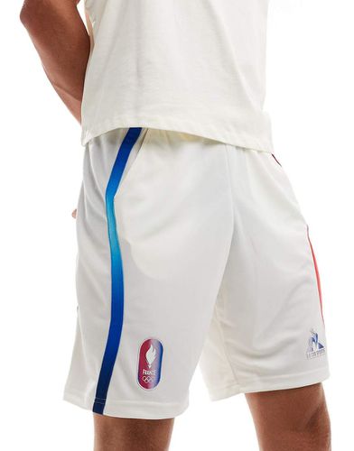 Pantaloncini della squadra Francia Olimpiadi 2024, colore marshmallow - Le Coq Sportif - Modalova