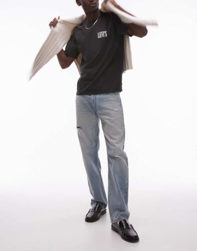 Jean droit décontracté - clair délavé - Levi's - Modalova