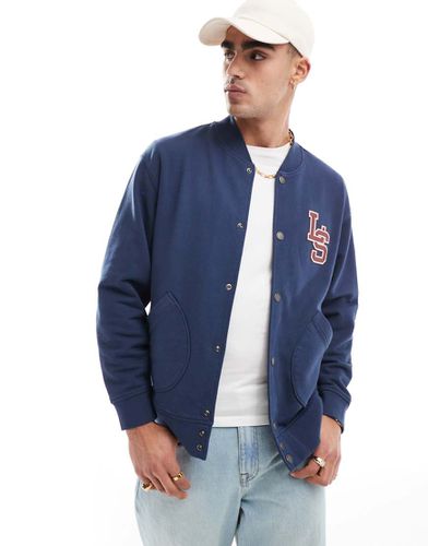 Giacca bomber felpata con monogramma stile college - Levi's - Modalova