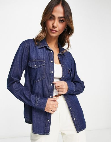 Essential - Camicia di jeans stile western lavaggio medio - Levi's - Modalova