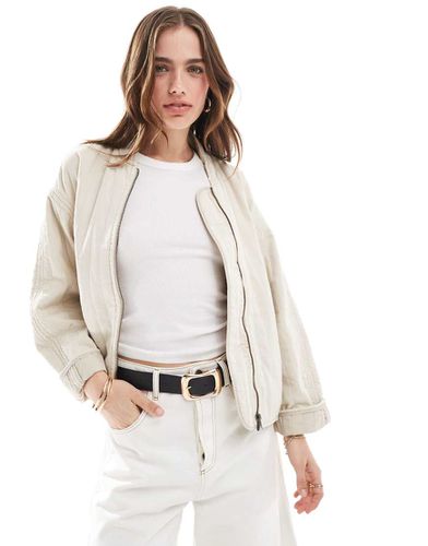 Kennedy - Giacca comoda beige trapuntata con zip sul davanti - Levi's - Modalova