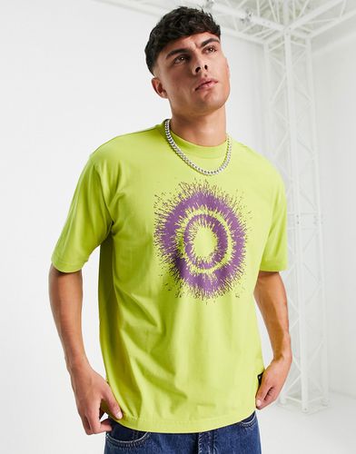 Levi's Skateboarding - T-shirt verde con stampa sul petto - LEVIS SKATEBOARDING - Modalova