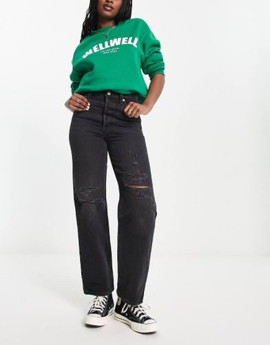 Ribcage - Jean droit longueur cheville à genou déchiré - Levi's - Modalova