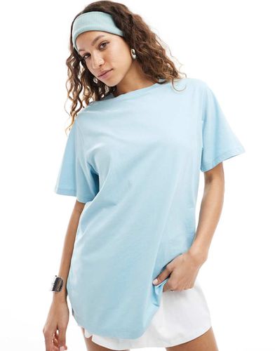 T-shirt oversize azzurra - Monki - Modalova