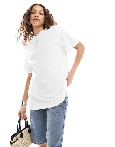 T-shirt oversize bianca - Monki - Modalova