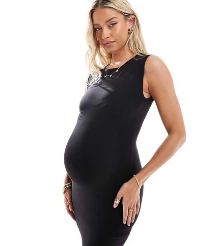 Mamalicious Maternity - Vestito midi senza maniche senza cuciture - Mama.licious - Modalova