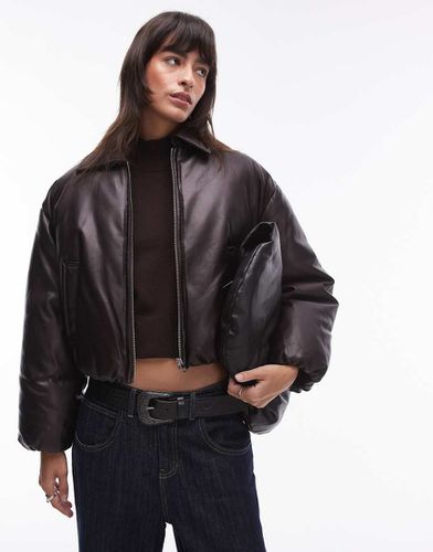 Giacca bomber imbottita bordeaux - Mango - Modalova