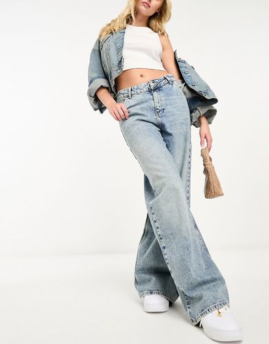 Jeans extra larghi a fondo ampio slavato - Mango - Modalova