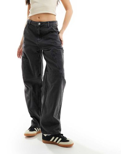 Mom jeans oversize neri - Mango - Modalova