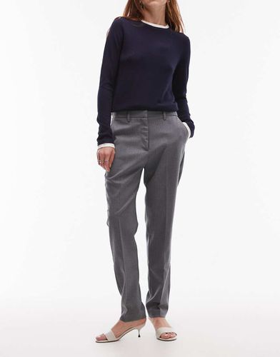 Pantaloni slim grigi alla caviglia - Mango - Modalova