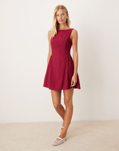 Robe courte sans manches à taille basse - Mango - Modalova