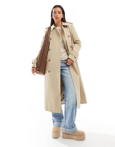 Trench premium taglio lungo beige - Mango - Modalova