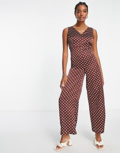 Tuta jumpsuit a pois - Mango - Modalova