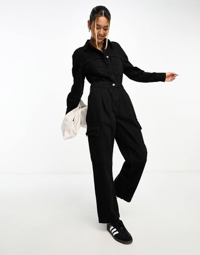 Mango - Tuta jumpsuit nera-Nero - Mango - Modalova