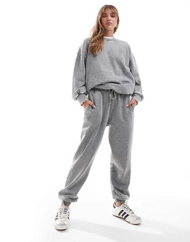 Joggers oversize lavaggio acido in coordinato - Miss Selfridge - Modalova