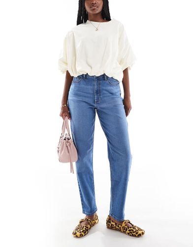 Mom jeans lavaggio medio - Miss Selfridge - Modalova