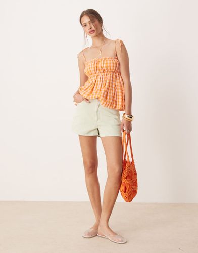 Short - Matcha délavé - Miss Selfridge - Modalova