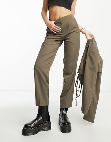 Pantaloni sartoriali kaki in coordinato - Noisy May - Modalova