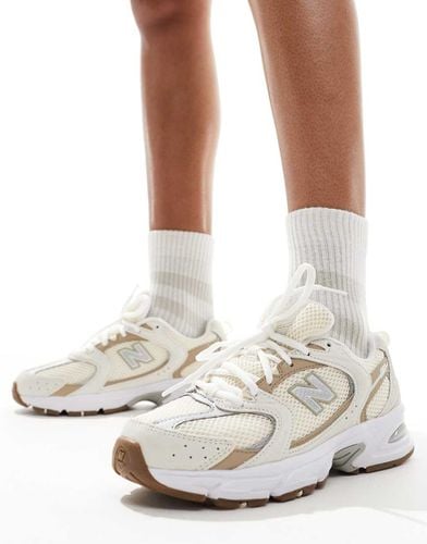 Sneakers beige con suola in gomma - New Balance - Modalova