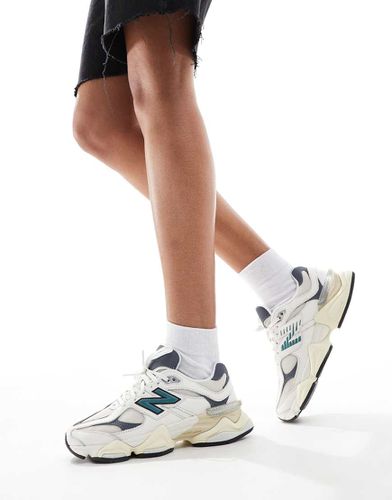 Sneakers crema con dettagli neri - New Balance - Modalova