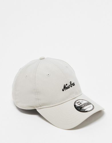 Twenty - Cappellino sporco con scritta del logo - New Era - Modalova