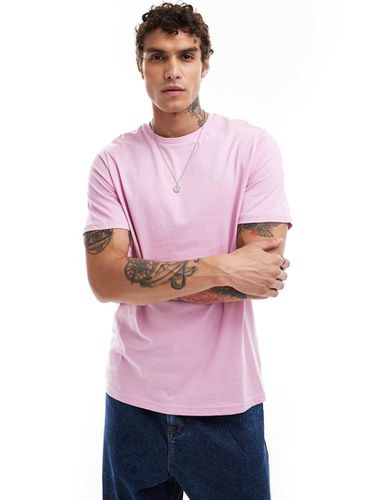 T-shirt a maniche corte rosa con logo - New Era - Modalova