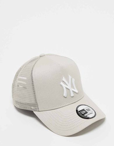 NY Yankees - Cappellino trucker écru con retro in rete - New Era - Modalova