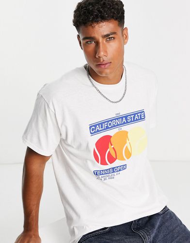Cali State - T-shirt bianca - New Look - Modalova