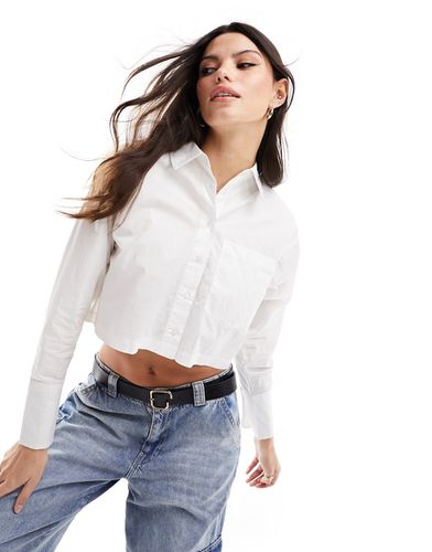 Camicia corta bianca - New Look - Modalova