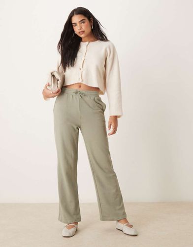 Pantalon de jogging large - Kaki - New Look - Modalova