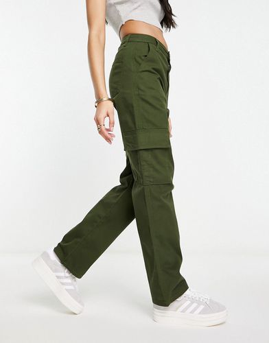 Pantaloni slim cargo kaki - New Look - Modalova