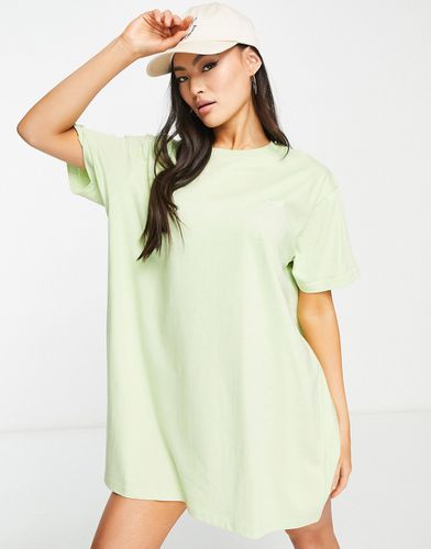 Baddie - Vestito t-shirt oversize color lime - Night Addict - Modalova