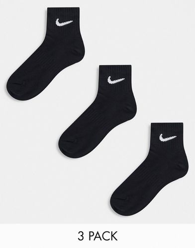 Confezione da tre paia di calzini unisex neri - Nike Training - Modalova