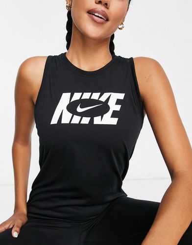 Icon Clash Dri-FIT - Canotta nera con logo - Nike Training - Modalova