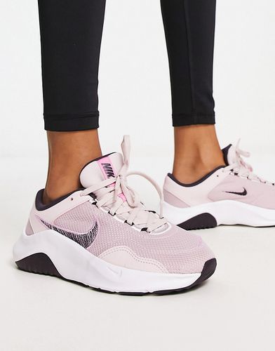 Legend Essential 3 - Sneakers grigie e rosa - Nike Training - Modalova