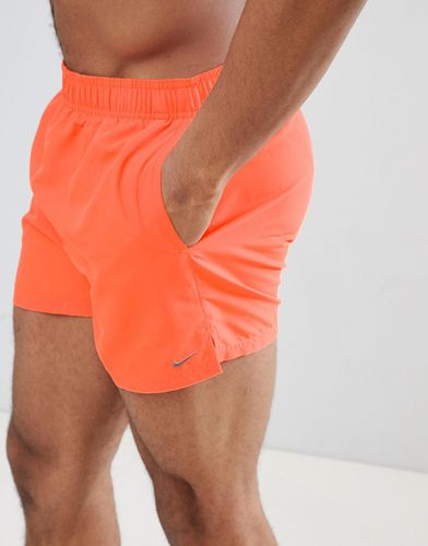 Nike - Volley NESS8457-618 - Pantaloncini arancioni extra corti con logo - Nike Swimming - Modalova