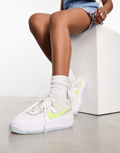 Air - Force 1 Shadow - Sneakers bianche e limone - Nike - Modalova