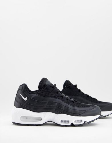 Air - Max 95 - Sneakers nere e bianche - Nike - Modalova