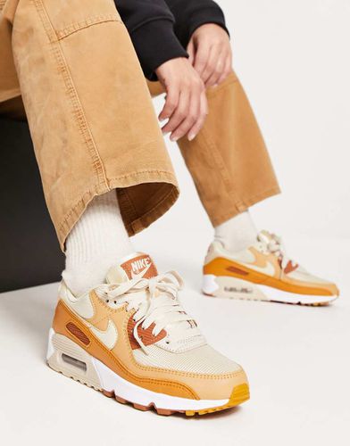 Air Max 90 - Sneakers color beige avena e chutney - Nike - Modalova