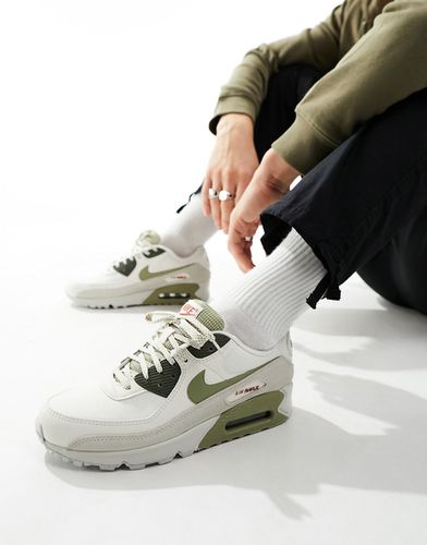 Air Max 90 - Sneakers kaki e color pietra - Nike - Modalova