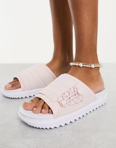 Asuna - Sliders bianche e rosa - Nike - Modalova