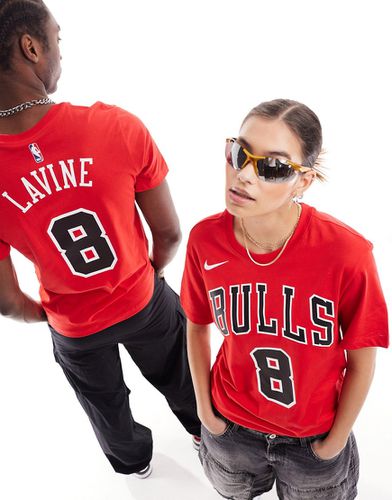 NBA Chicago Bulls Zach Lavine Essential - T-shirt unisex rossa - Nike Basketball - Modalova