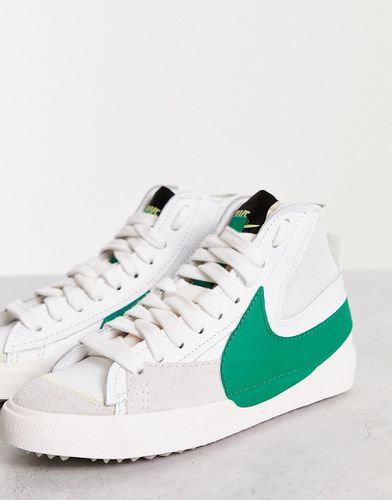 Blazer '77 Jumbo Mid - Sneakers alte bianche e verdi - Nike - Modalova