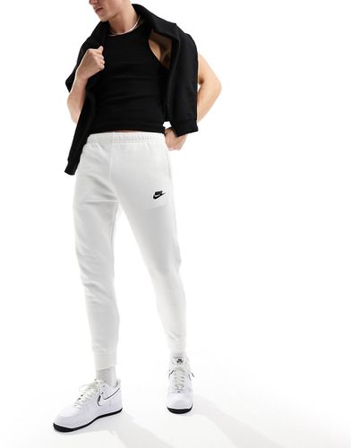 Club - Joggers con fondo elasticizzato bianchi - Nike - Modalova