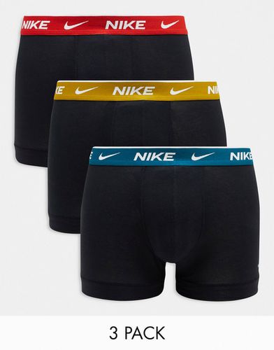 Dri-FIT - Confezione da 3 boxer aderenti multicolore in cotone elasticizzato - Nike - Modalova