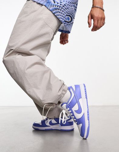 Dunk - Sneakers rétro basse bianche e blu - Nike - Modalova
