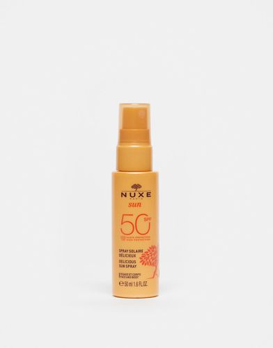 Delicious - Spray solare viso e corpo SPF 50 da 50 ml - Nuxe - Modalova