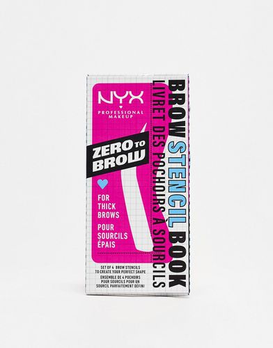 Stencil Zero to Brow per sopracciglia - NYX Professional Makeup - Modalova